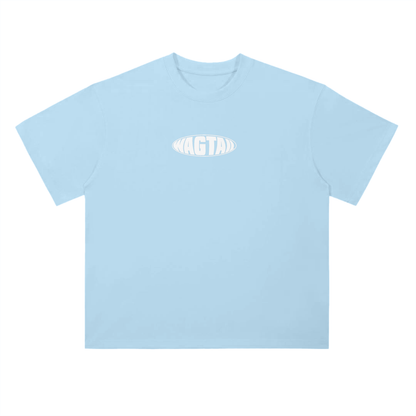 Typo Tee, Baby Blue