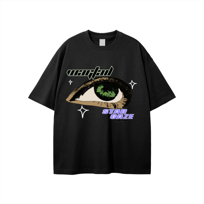 Star Gaze Tee, Black