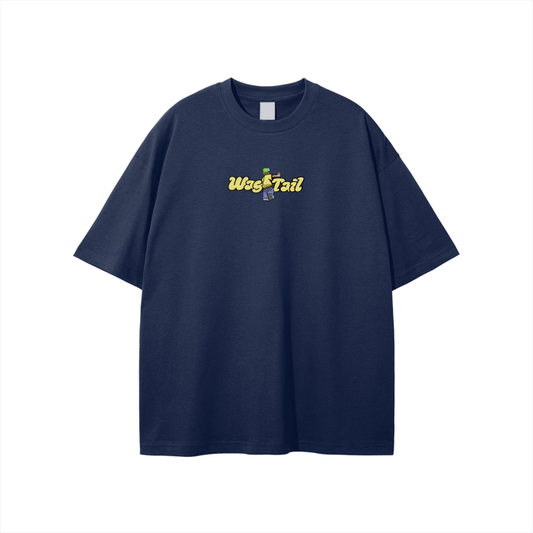 Vandal Tee, Navy Blue